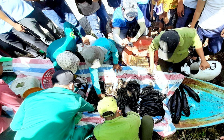 Tái hiện thu hoạch cá đồng ở miệt rừng U Minh hạ ảnh 4 dia_5-1619871327723.jpg