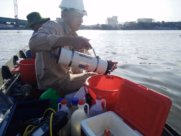 Ô nhiễm hữu cơ và sắt hòa tan trên lưu vực sông Đồng Nai có dấu hiệu gia tăng -0