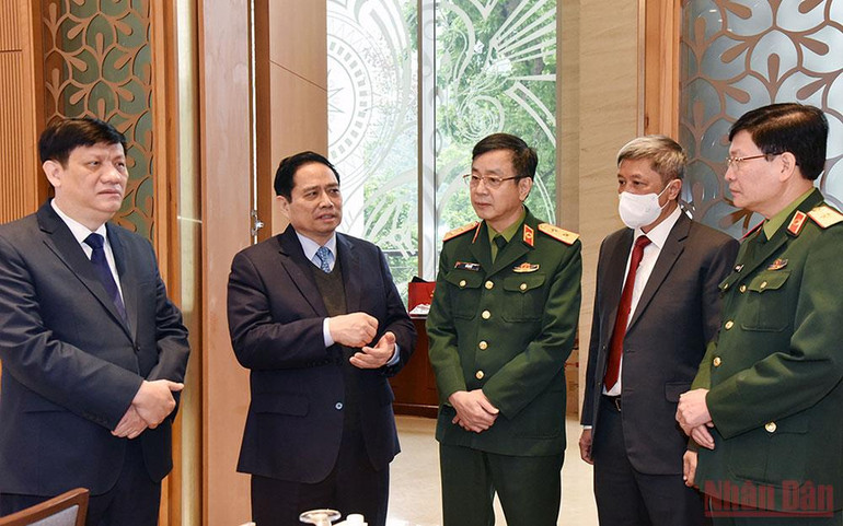 Nâng cao năng lực y tế cơ sở; thần tốc hơn nữa tốc độ bao phủ tiêm vaccine (Ghép tin Thủ tướng dự Hội nghị Tổng kết Bộ Y tế) -0