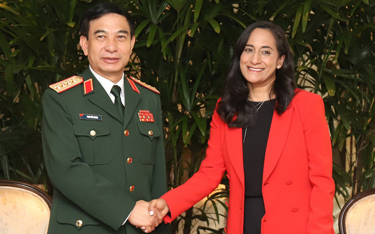 Thúc đẩy hợp tác quốc phòng giữa Việt Nam với Singapore, Mỹ và Canada -0