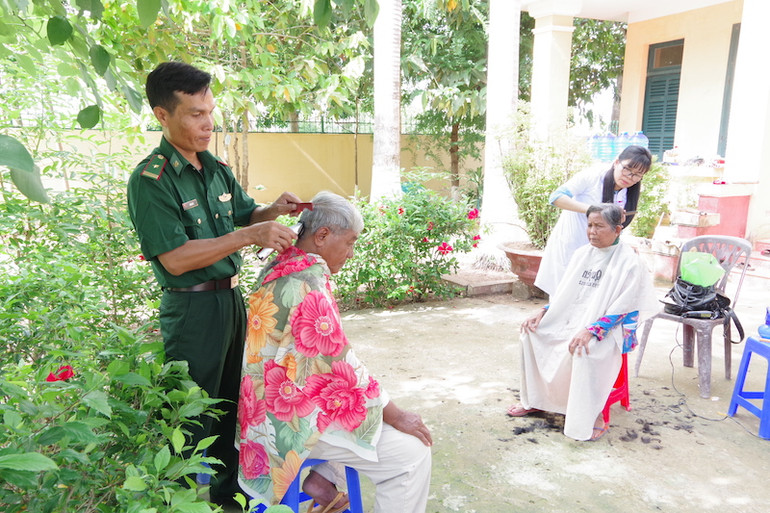 Nhiều hoạt động chăm lo người nghèo biên giới biển Sóc Trăng -0