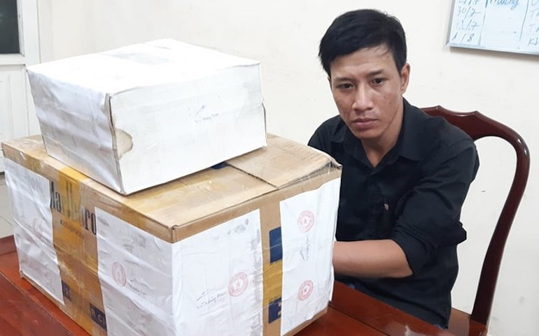 Vũ Hoàng Nam cùng số lượng ma túy. Triệt phá đường dây ma túy lớn nhất từ trước đến nay ở Đồng Nai -0