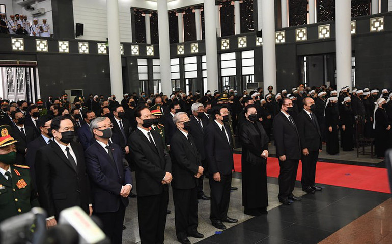 [Cập nhật]: Lễ truy điệu và an táng nguyên Tổng Bí thư Lê Khả Phiêu -0