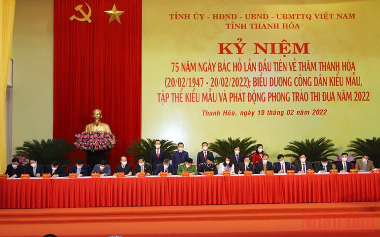 Kỷ niệm 75 năm Bác Hồ lần đầu tiên về thăm Thanh Hóa -0