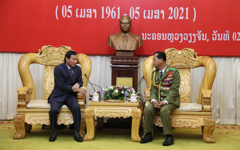 Đẩy mạnh hợp tác lực lượng Công an Việt Nam và Lào -0