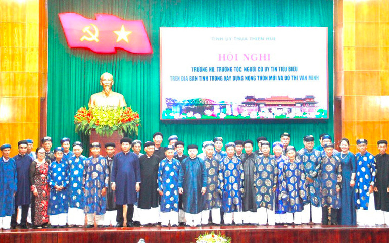 Phát huy vai trò trưởng họ, trưởng tộc, người có uy tín trong xây dựng nông thôn mới -0