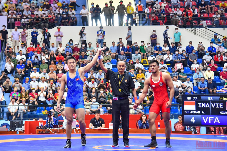 [CẬP NHẬT] SEA Games 31 ngày 17/5: Đấu vật “gặt vàng”, đoàn Việt Nam sắp cán mốc 100 Huy chương Vàng -0