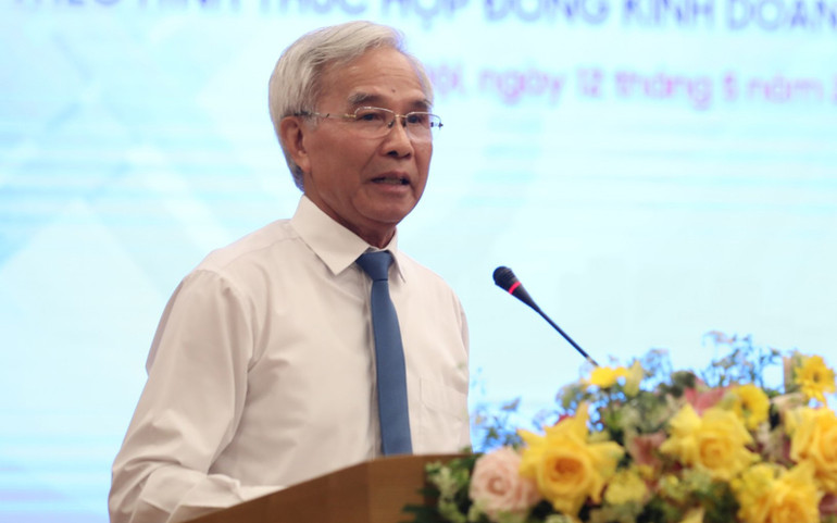 TS Trần Chủng phát biểu tại tọa đàm. Kinh nghiệm quản lý đường cao tốc theo hình thức O&M -0