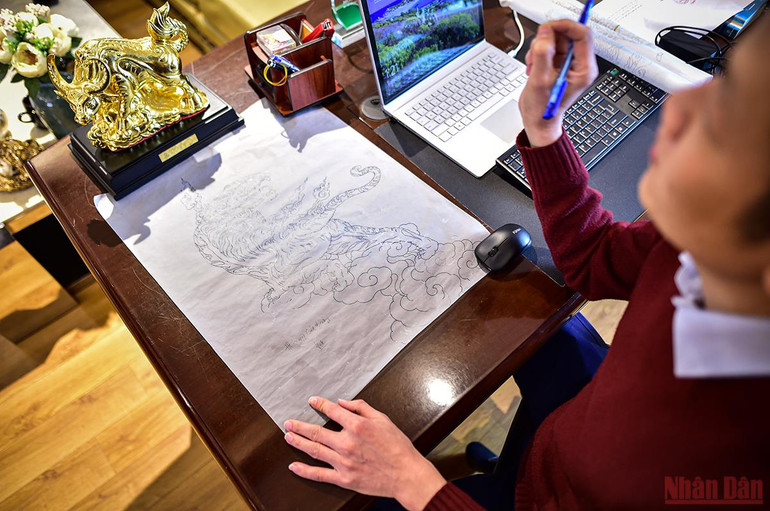 Độc đáo Kỳ Linh Nhâm Dần 2022 -0