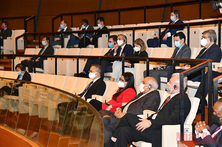 Trọng thể lễ khai mạc Kỳ họp thứ hai, Quốc hội khóa XV -2