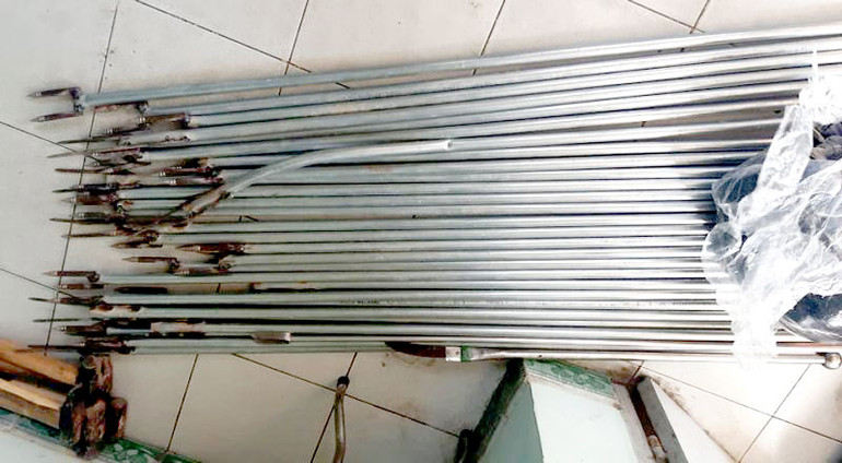 Số hung khí bị thu giữ. Bắt 59 đối tượng tham gia hỗn chiến tranh giành đất ở Đồng Nai -0