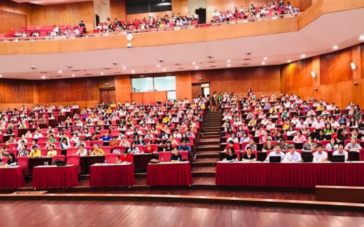 Một buổi tập huấn SGK lớp 1 Cánh Diều tại Bà Rịa - Vũng Tàu. Tập huấn bộ sách giáo khoa (SGK) lớp 1 Cánh Diều tại các cơ sở giáo dục: Những phản hồi tích cực -0
