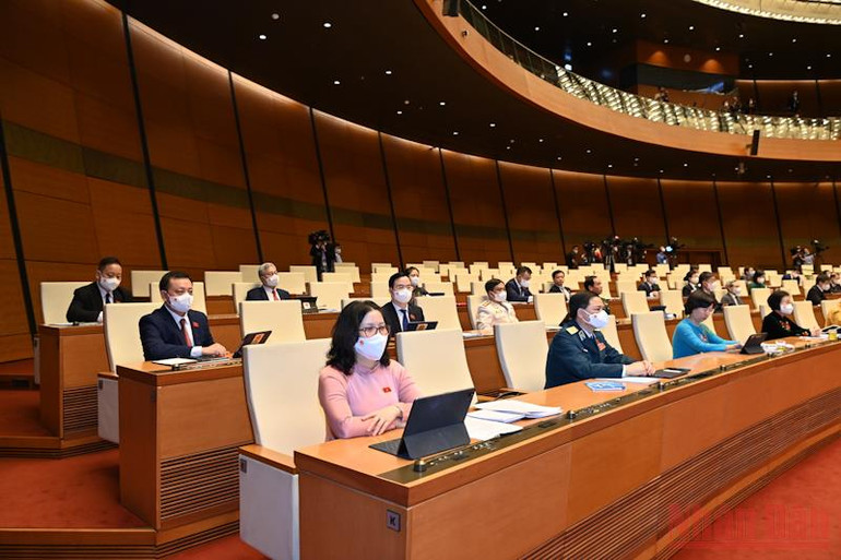 Kỳ họp thứ hai, Quốc hội khóa XV khai mạc theo hình thức trực tuyến -0