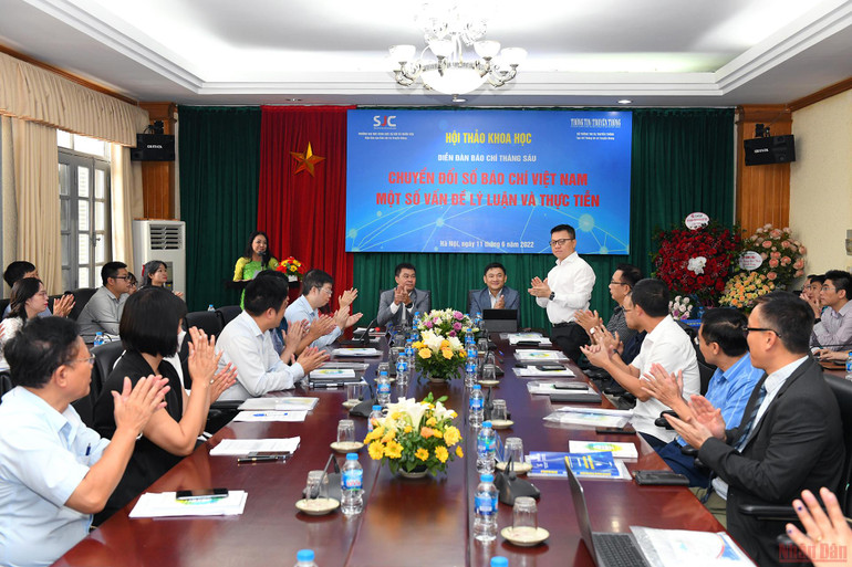 Những hình ảnh tại Hội thảo khoa học chuyển đổi số báo chí Việt Nam - Những vấn đề lý luận và thực tiễn -0