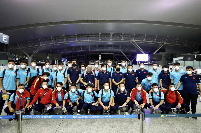 Đội tuyển Việt Nam đã có mặt ở Saudi Arabia -0