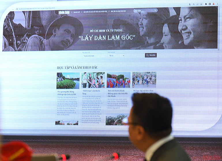 Khai trương Trang thông tin Hồ Chí Minh và tư tưởng “lấy dân làm gốc” -0