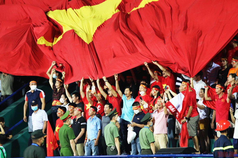 (Ảnh: Khiếu Minh) (Hiệp 2) U23 Việt Nam 0-0 U23 Malaysia: Chờ bàn mở tỷ số -0