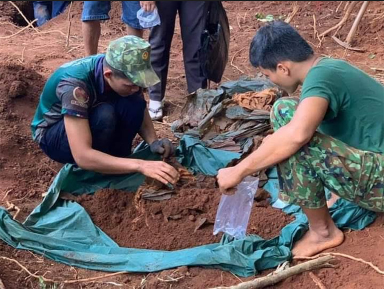 Phát hiện, quy tập 22 phần mộ liệt sĩ -0