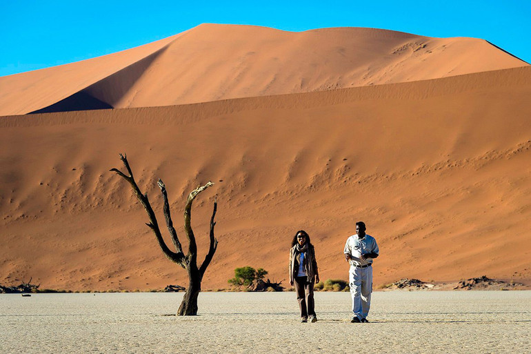 Khách quốc tế có thể trở lại sa mạc ngoạn mục Namibia từ 1-9 -0