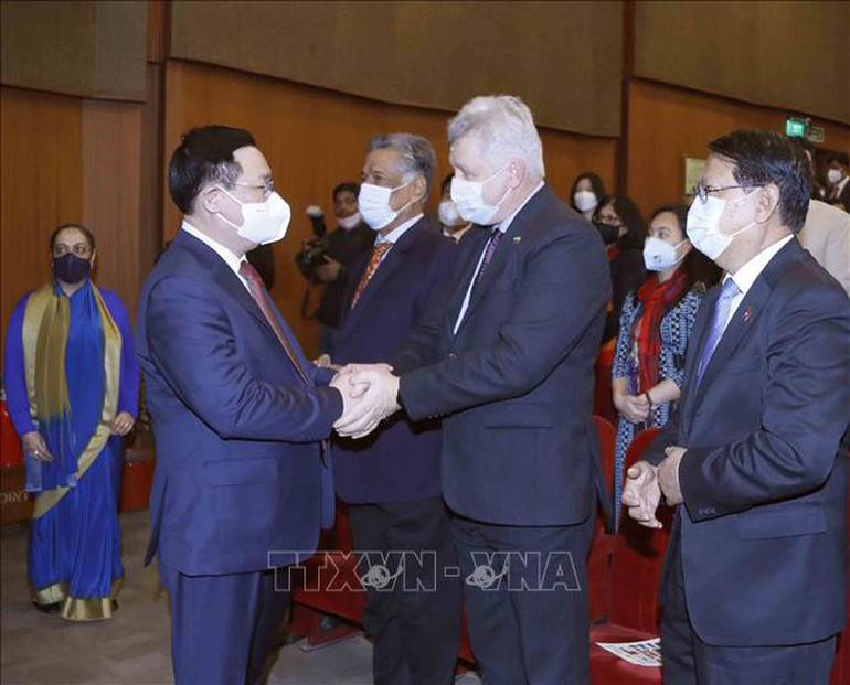 Chủ tịch Quốc hội dự lễ kỷ niệm 5 năm quan hệ Đối tác chiến lược toàn diện Việt Nam-Ấn Độ -0