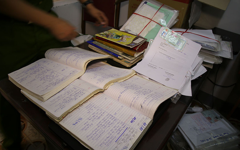 Công an thành phố Vinh đánh sập đường dây cho vay nặng lãi núp bóng doanh nghiệp -0