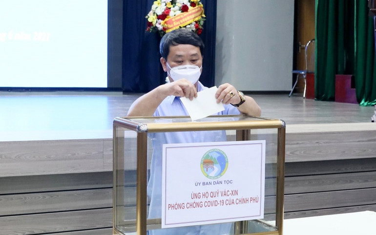 Hưởng ứng chung tay hỗ trợ ủng hộ Quỹ vaccine ngừa Covid-19 -0