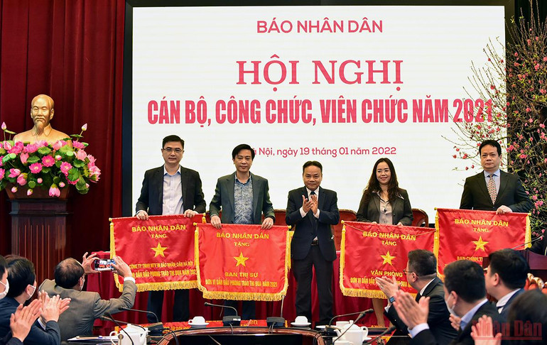 Báo Nhân Dân tổ chức Hội nghị cán bộ, công chức, viên chức năm 2021 -0