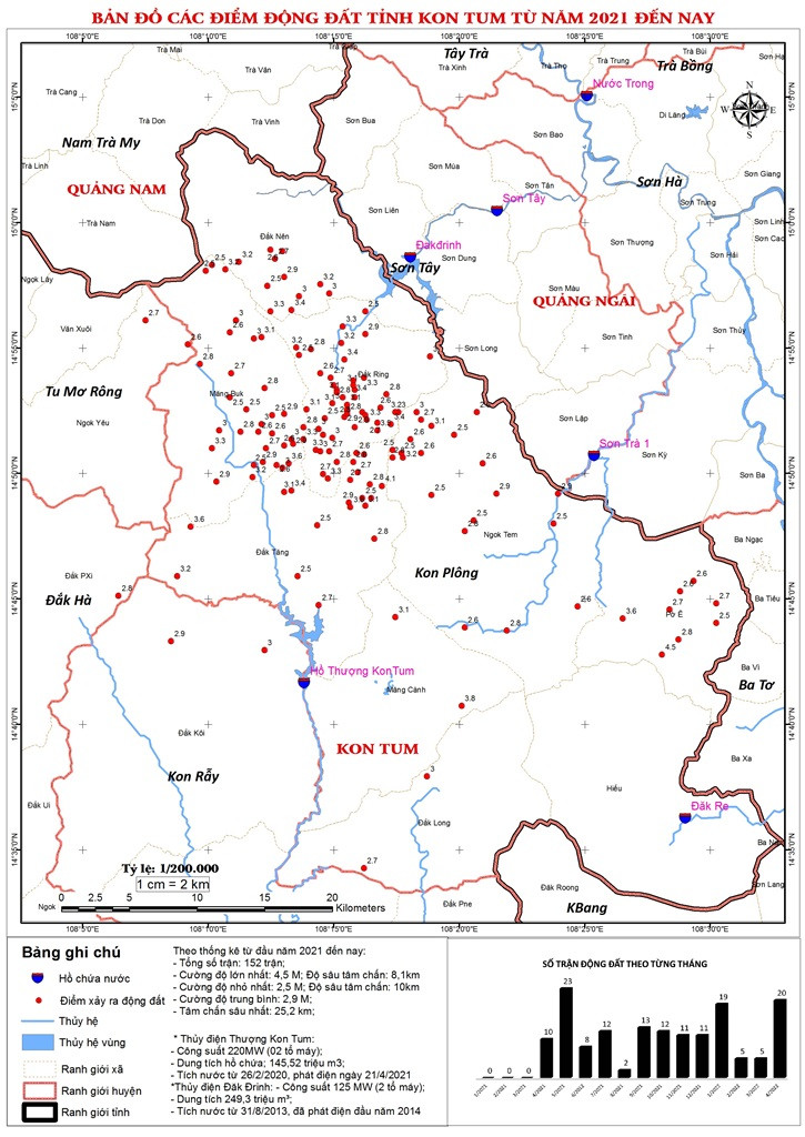 Ứng phó với tình trạng động đất liên tiếp ở Kon Tum -0