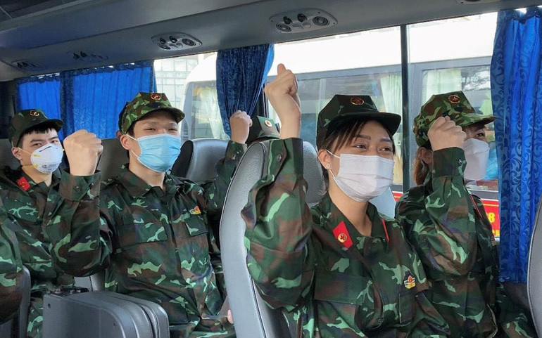 Bệnh viện Trung ương Quân đội 108 lên đường chi viện miền nam chống dịch -0