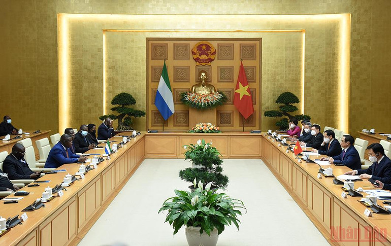 Sierra Leone coi trọng phát triển quan hệ hữu nghị và hợp tác với Việt Nam -0