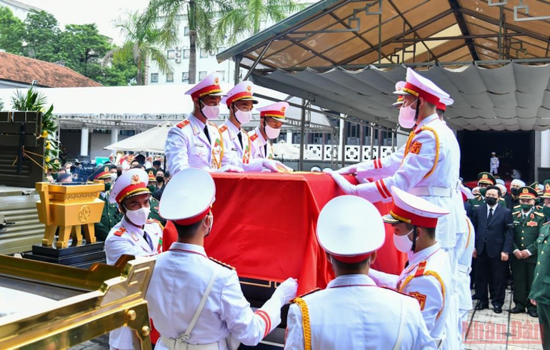Cử hành trọng thể Lễ tang Đại tướng Phùng Quang Thanh -0