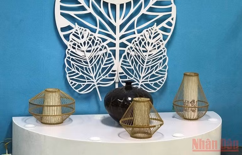 Hà Nội giới thiệu các mẫu thiết kế tiêu biểu ngành mây tre đan -0