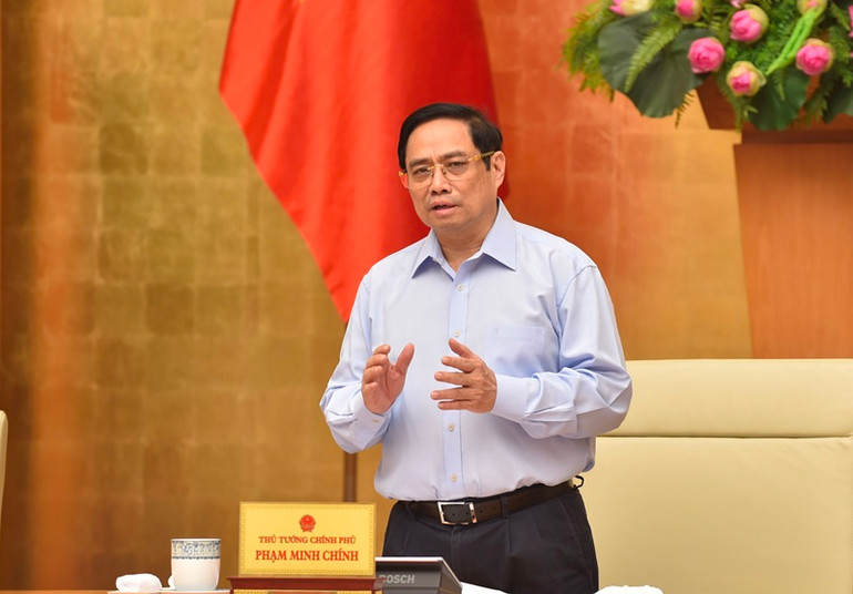 Hội nghị trực tuyến Chính phủ với các địa phương&nbsp;triển khai Nghị quyết của Quốc hội về phòng, chống dịch Covid-19 -0