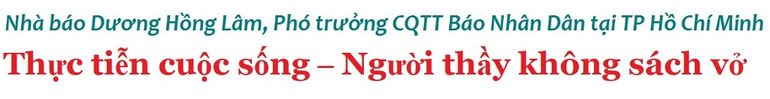 Những câu chuyện nghề của Phóng viên thường trú -0