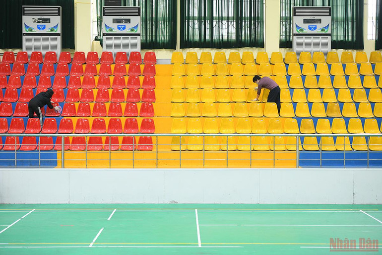 Hà Nội: Các nhà thi đấu, sân vận động gấp rút chuẩn bị cho SEA Games 31 -0