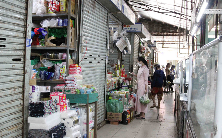Đà Nẵng thực hiện nghiêm giãn cách tại các chợ -0