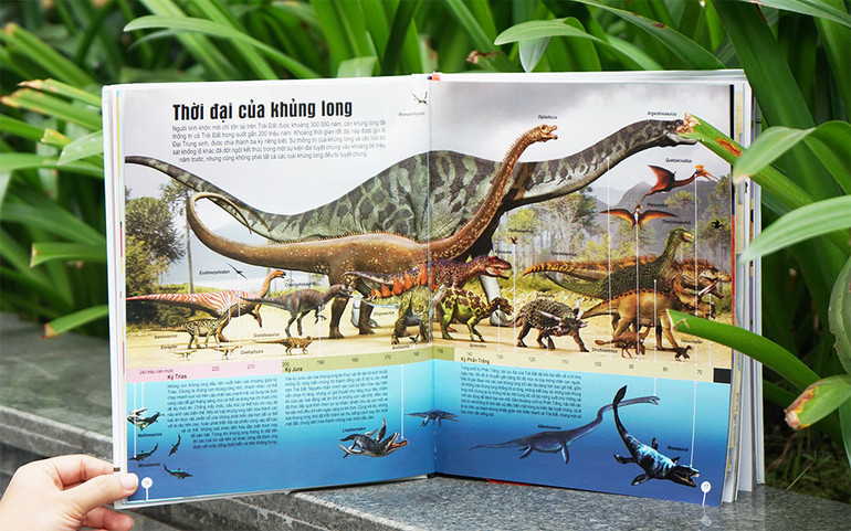 Sách được trình bày đẹp. Tìm hiểu dòng thời gian với sách “Bách khoa thư về dòng thời gian của vạn vật” -0
