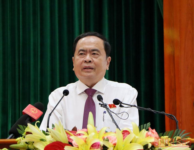 Đồng chí Trần Thanh Mẫn dự hội nghị Thường trực HĐND các tỉnh, thành phố khu vực đồng bằng sông Cửu Long -0