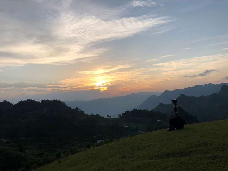 Ngắm hoàng hôn trên đỉnh Ngải Thầu ảnh 21