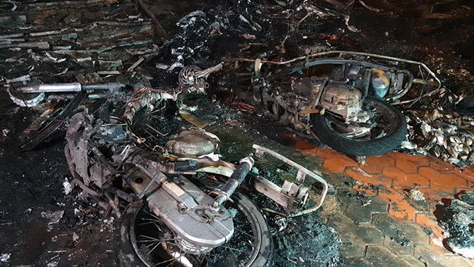 Cháy văn phòng giao dịch Tâm Hạnh travel Phan Thiết ảnh 2 Cháy văn phòng giao dịch Tâm Hạnh travel Phan Thiết ảnh 2