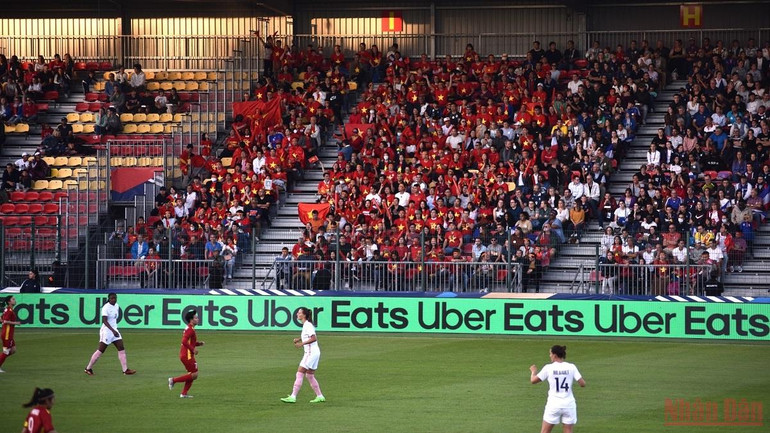 Đội tuyển nữ Việt Nam thua tiếc nuối trước đội tuyển lớn thứ 3 thế giới -0