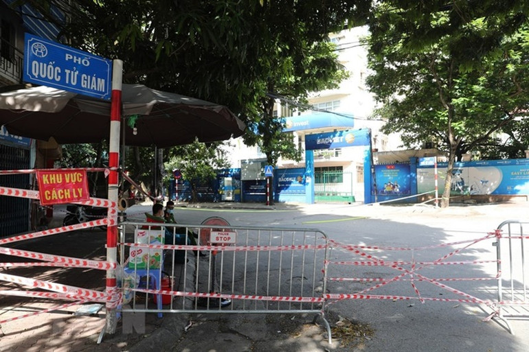 Hà Nội phong tỏa toàn phường Văn Miếu do có 22 ca dương tính mới -0