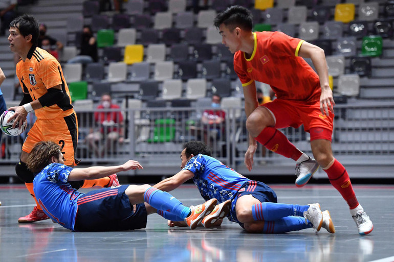 Đội tuyển futsal Việt Nam thua Nhật Bản 0-1 trong trận giao hữu -0
