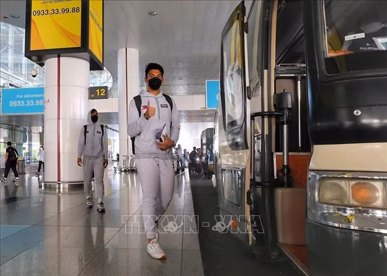 SEA Games 31: U23 Philippines đã đến Việt Nam -0