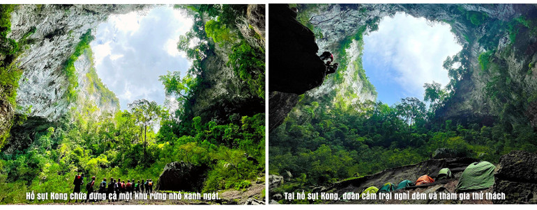 Hang Hổ - Hố sụt Kong: Phiêu lưu để tìm lại chính mình -0