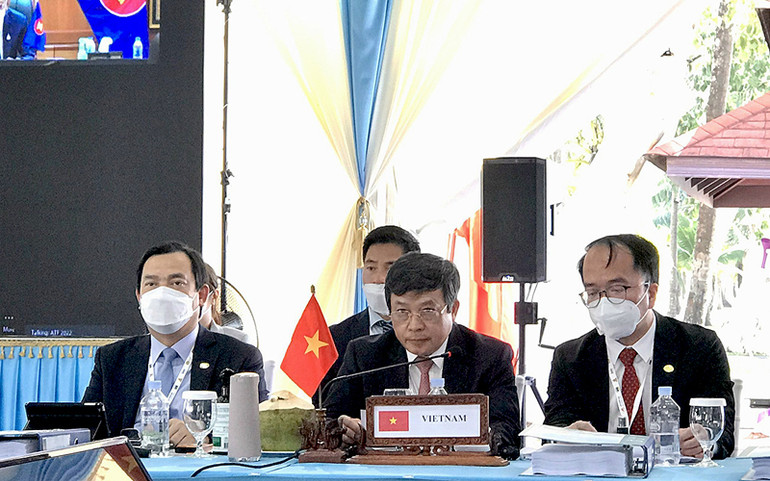 Đoàn Việt Nam tham dự các hội nghị. ASEAN thúc đẩy hợp tác du lịch với các nước đối tác -0