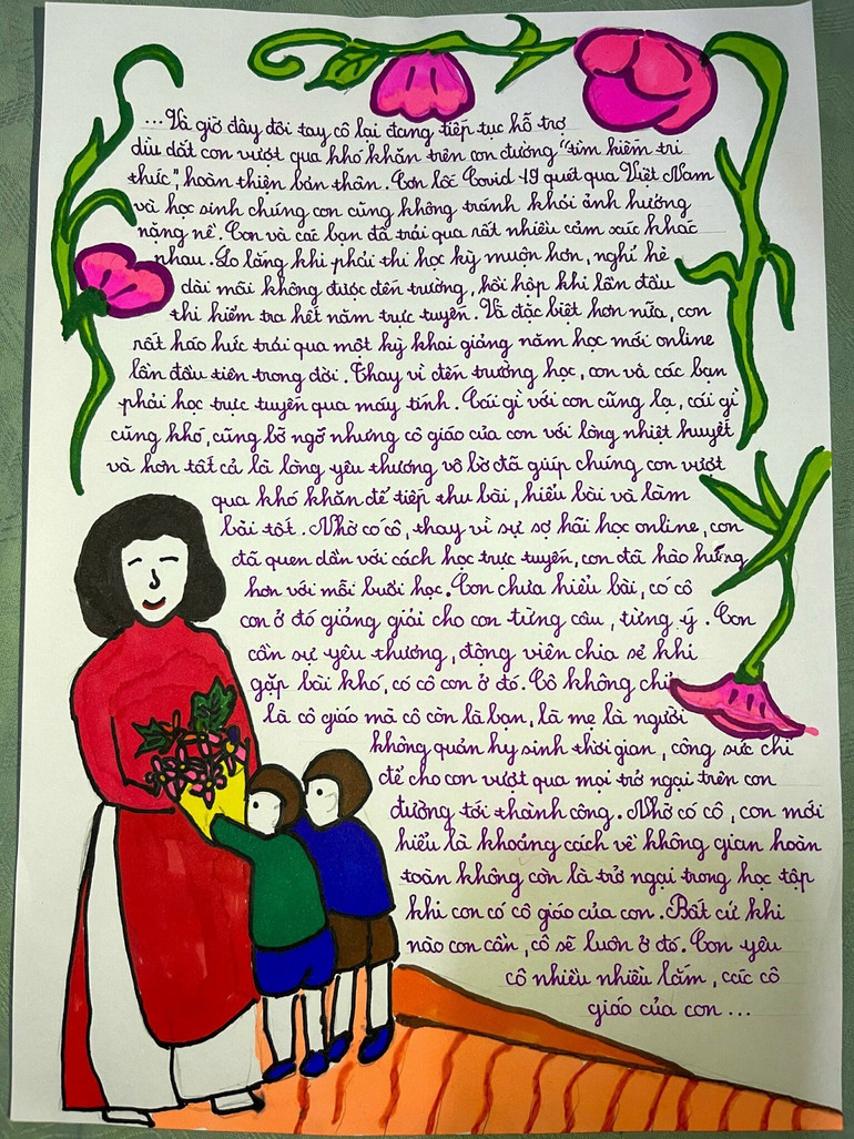 Lá thư học trò gửi tới “người đưa đò” -0