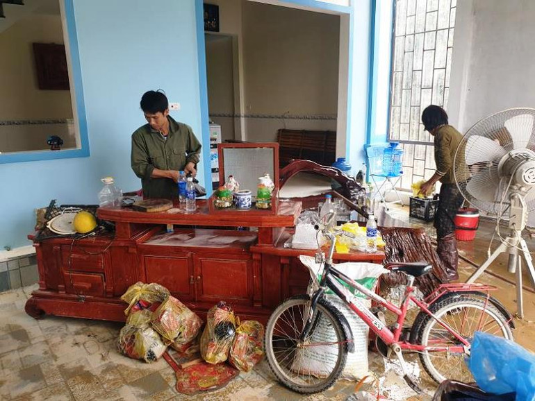 Ngổn ngang sau lũ ở Thanh Mỹ. Thanh Chương nỗ lực khắc phục sau lũ -0