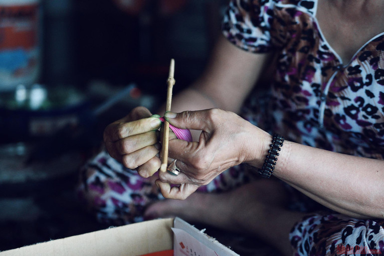 Làng nghề hoa giấy Thanh Tiên -1