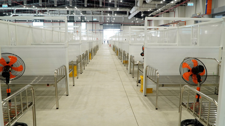 Ca bệnh tăng, Bình Dương khẩn trương đưa bệnh viện dã chiến đi vào hoạt động -0